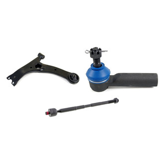 Mevotech® - Supreme™ Front Driver Side Lower Control Arm and Tie Rod End Kit