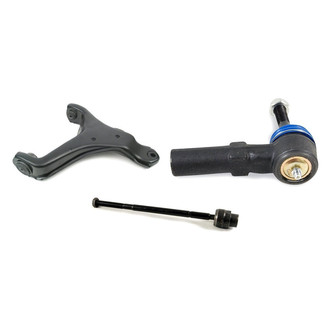 Mevotech® - Supreme™ Front Driver Side Lower Control Arm and Tie Rod End Kit