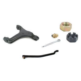 Mevotech® - Supreme™ Front Driver Side Lower Control Arm and Tie Rod End Kit