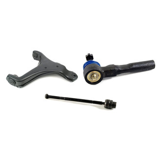 Mevotech® - Supreme™ Front Driver Side Lower Control Arm and Tie Rod End Kit