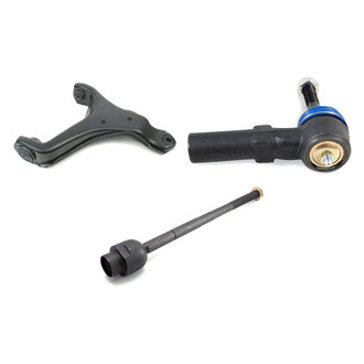 Mevotech® - Supreme™ Front Driver Side Lower Control Arm and Tie Rod End Kit