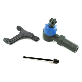 Mevotech® - Supreme™ Front Driver Side Lower Control Arm and Tie Rod End Kit