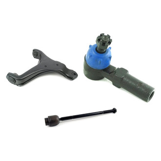 Mevotech® - Supreme™ Front Driver Side Lower Control Arm and Tie Rod End Kit