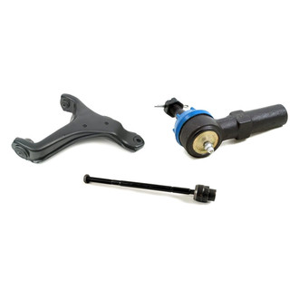 Mevotech® - Supreme™ Front Driver Side Lower Control Arm and Tie Rod End Kit