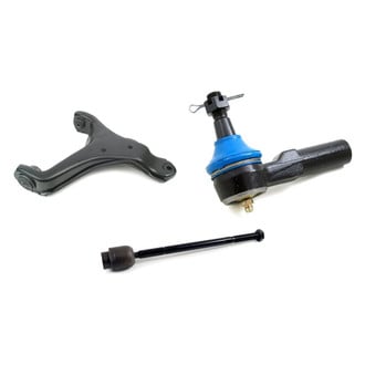 Mevotech® - Supreme™ Front Driver Side Lower Control Arm and Tie Rod End Kit