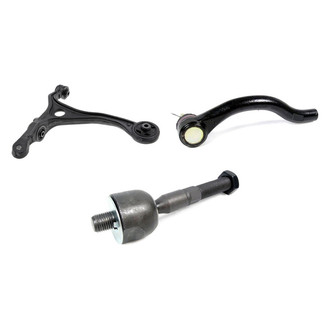 Mevotech® - Supreme™ Front Driver Side Lower Control Arm and Tie Rod End Kit