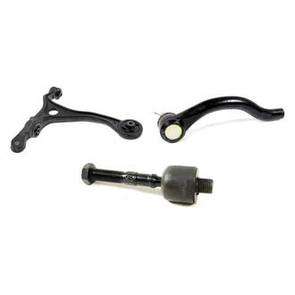 Mevotech® - Supreme™ Front Driver Side Lower Control Arm and Tie Rod End Kit