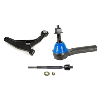 Mevotech® - Supreme™ Front Driver Side Lower Control Arm and Tie Rod End Kit