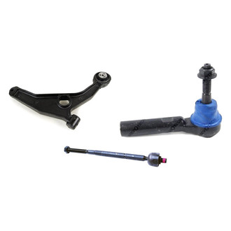 Mevotech® - Supreme™ Front Driver Side Lower Control Arm and Tie Rod End Kit