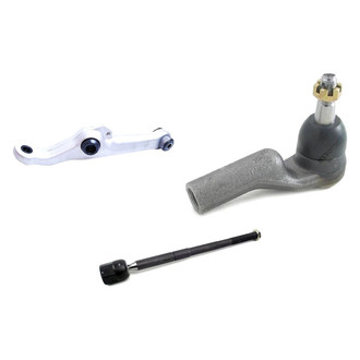 Mevotech® - Supreme™ Front Driver Side Lower Control Arm and Tie Rod End Kit