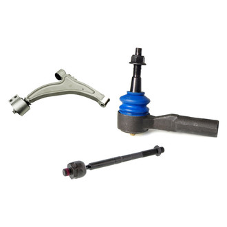 Mevotech® - Supreme™ Front Driver Side Lower Control Arm and Tie Rod End Kit