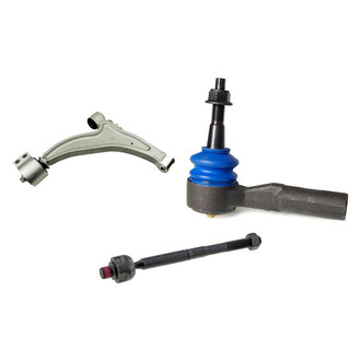 Mevotech® - Supreme™ Front Driver Side Lower Control Arm and Tie Rod End Kit