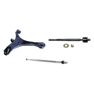 Mevotech® - Supreme™ Front Driver Side Lower Control Arm and Tie Rod End Kit