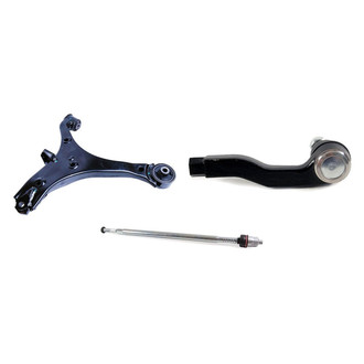 Mevotech® - Supreme™ Front Driver Side Lower Control Arm and Tie Rod End Kit