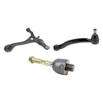 Mevotech® - Supreme™ Front Driver Side Lower Control Arm and Tie Rod End Kit