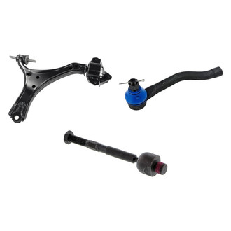 Mevotech® - Supreme™ Front Driver Side Lower Control Arm and Tie Rod End Kit
