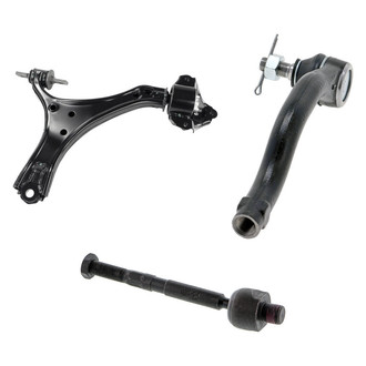 Mevotech® - Supreme™ Front Driver Side Lower Control Arm and Tie Rod End Kit