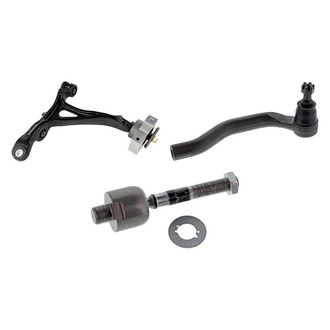 Mevotech® - Supreme™ Front Driver Side Lower Control Arm and Tie Rod End Kit