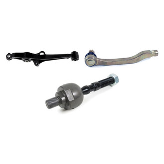 Mevotech® - Supreme™ Front Driver Side Lower Control Arm and Tie Rod End Kit