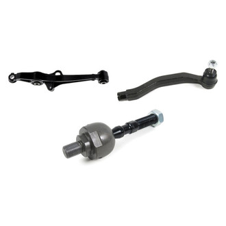 Mevotech® - Supreme™ Front Driver Side Lower Control Arm and Tie Rod End Kit