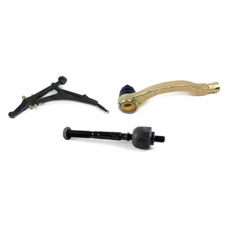 Mevotech® - Supreme™ Front Driver Side Lower Control Arm and Tie Rod End Kit