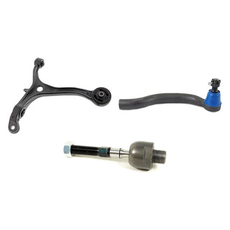 Mevotech® - Supreme™ Front Driver Side Lower Control Arm and Tie Rod End Kit
