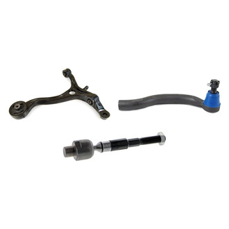 Mevotech® - Supreme™ Front Driver Side Lower Control Arm and Tie Rod End Kit