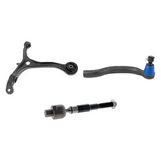Mevotech® - Supreme™ Front Driver Side Lower Control Arm and Tie Rod End Kit