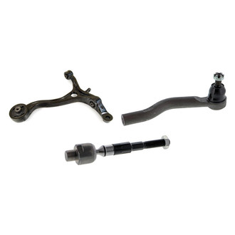 Mevotech® - Supreme™ Front Driver Side Lower Control Arm and Tie Rod End Kit