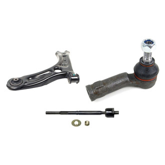 Mevotech® - Supreme™ Front Driver Side Lower Control Arm and Tie Rod End Kit