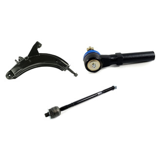 Mevotech® - Supreme™ Front Driver Side Lower Control Arm and Tie Rod End Kit
