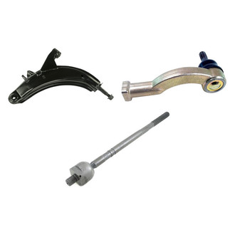Mevotech® - Supreme™ Front Driver Side Lower Control Arm and Tie Rod End Kit