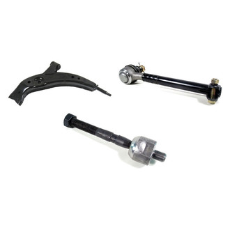 Mevotech® - Supreme™ Front Driver Side Lower Control Arm and Tie Rod End Kit