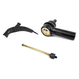 Mevotech® - Supreme™ Front Driver Side Lower Control Arm and Tie Rod End Kit