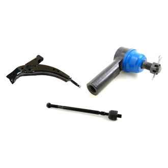 Mevotech® - Supreme™ Front Driver Side Lower Control Arm and Tie Rod End Kit
