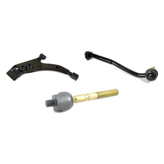 Mevotech® - Supreme™ Front Driver Side Lower Control Arm and Tie Rod End Kit