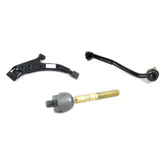 Mevotech® - Supreme™ Front Driver Side Lower Control Arm and Tie Rod End Kit