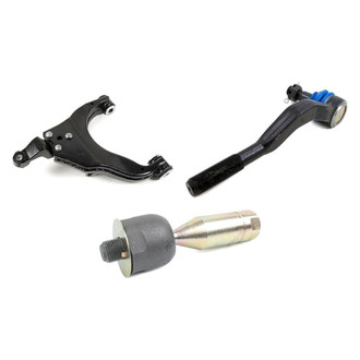 Mevotech® - Supreme™ Front Driver Side Lower Control Arm and Tie Rod End Kit