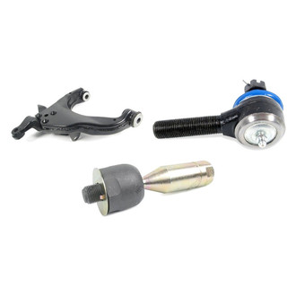 Mevotech® - Supreme™ Front Driver Side Lower Control Arm and Tie Rod End Kit