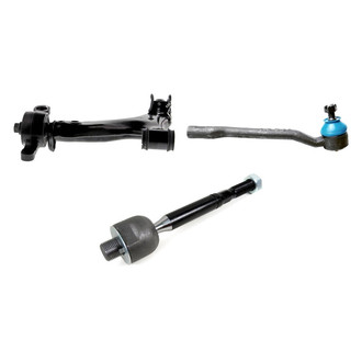 Mevotech® - Supreme™ Front Driver Side Lower Control Arm and Tie Rod End Kit