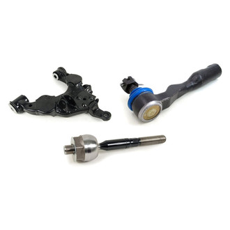 Mevotech® - Supreme™ Front Driver Side Lower Control Arm and Tie Rod End Kit