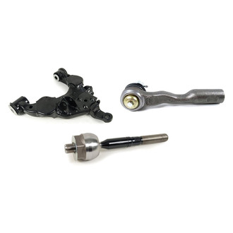 Mevotech® - Supreme™ Front Driver Side Lower Control Arm and Tie Rod End Kit