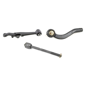 Mevotech® - Supreme™ Front Driver Side Lower Control Arm and Tie Rod End Kit