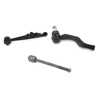 Mevotech® - Supreme™ Front Driver Side Lower Control Arm and Tie Rod End Kit