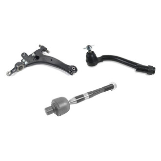 Mevotech® - Supreme™ Front Driver Side Lower Control Arm and Tie Rod End Kit