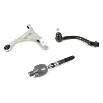 Mevotech® - Supreme™ Front Driver Side Lower Control Arm and Tie Rod End Kit