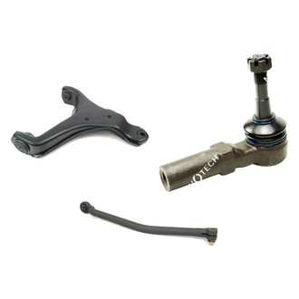 Mevotech® - Original Grade™ Front Driver Side Lower Control Arm and Tie Rod End Kit
