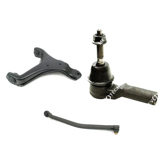 Mevotech® - Original Grade™ Front Driver Side Lower Control Arm and Tie Rod End Kit