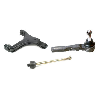 Mevotech® - Original Grade™ Front Driver Side Lower Control Arm and Tie Rod End Kit