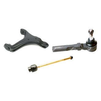 Mevotech® - Original Grade™ Front Driver Side Lower Control Arm and Tie Rod End Kit